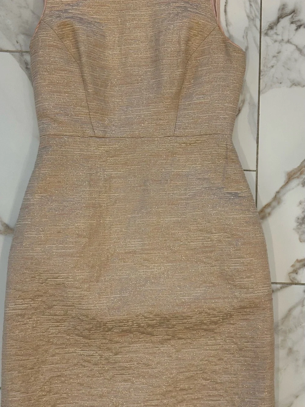 Kate Spade Rose Gold Della Sheath Dress Sheath Size 4